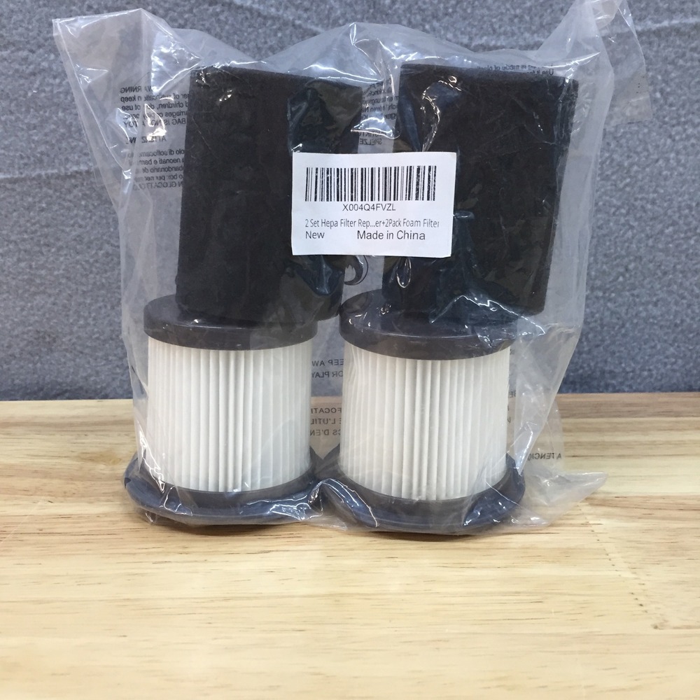 HEPA Filter Replacement and‎ 2 Pack Foam Filter for Cordless Vacuums NEW